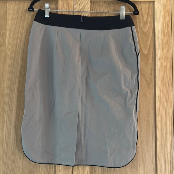 Santorelli Gray Pencil Skirt Knee-Length - Picture 2 of 3